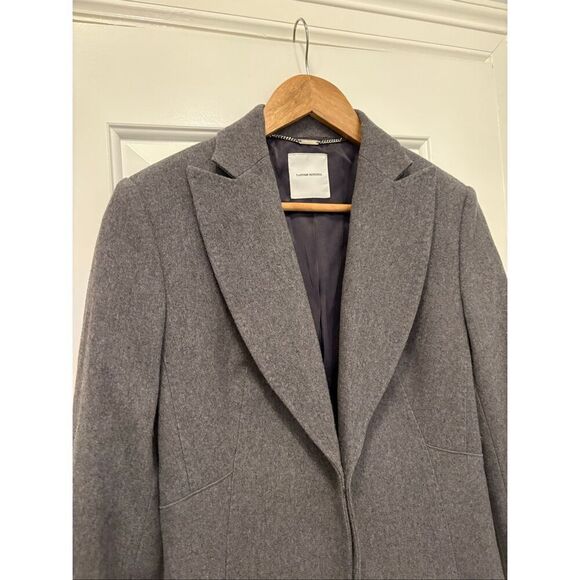 CoSTUME NATIONAL Classic Grey Wool Blazer Size 42 or US 6 - Picture 2 of 6